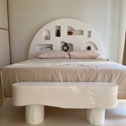 Flintstone's Foot Bench - Seat Chair Ottoman Coffee Table - thumbnail 2