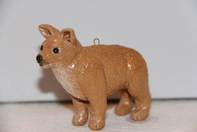 Chihuahua, Standing, Ornament/Figure 100% Handmade - image 1