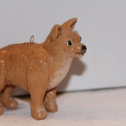 Chihuahua, Standing, Ornament/Figure 100% Handmade - thumbnail 3