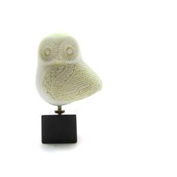 Greek Ancient Decorative Terracotta Owl - thumbnail 4