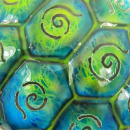 Turtle Wall Art - Metal Sea Life Ornament - thumbnail 3