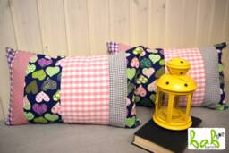 Cushions, Cushion Covers, Decorative Cushions, Also As A Set With Cherry Stone Cushions Or Baby Blankets - thumbnail 1
