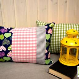 Cushions, Cushion Covers, Decorative Cushions, Also As A Set With Cherry Stone Cushions Or Baby Blankets - thumbnail 2