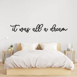 "Bedroom Print Wall Plaque " - thumbnail 2