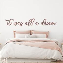 "Bedroom Print Wall Plaque " - thumbnail 3