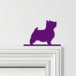 Door Topper Cairn Terrier Dog Various Colours Top Of Decorative Sign - Novelty Wall Decor, Frame Art, Art - thumbnail 4