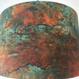 "Lampshade ""Rust & Patina" - thumbnail 2
