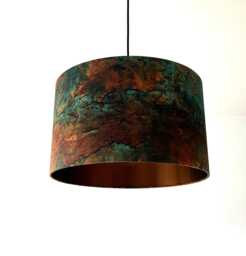 "Lampshade ""Rust & Patina" - thumbnail 1