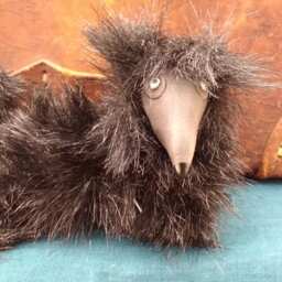 "Dog Bjd Blythe Prop Art Plush Can Be Customized ""Finley"" Style" - thumbnail 3
