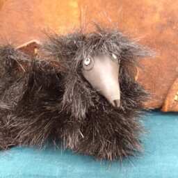 "Dog Bjd Blythe Prop Art Plush Can Be Customized ""Finley"" Style" - thumbnail 4