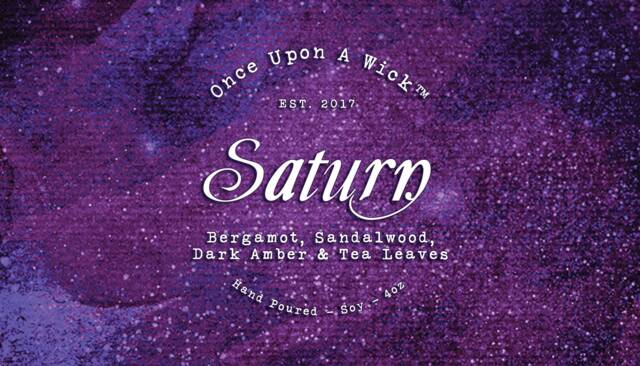 Saturn - Sailor Inspired Vegan Handmade Soy Candles, Wax Melts & Room Sprays