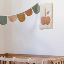 Apple Tapestry-Kids Tapestry-Hanging Decor-Kids Room-Nursery Decor-Wall Hanging-Kids Playroom-Nursery Decor-Tapestry - thumbnail 4