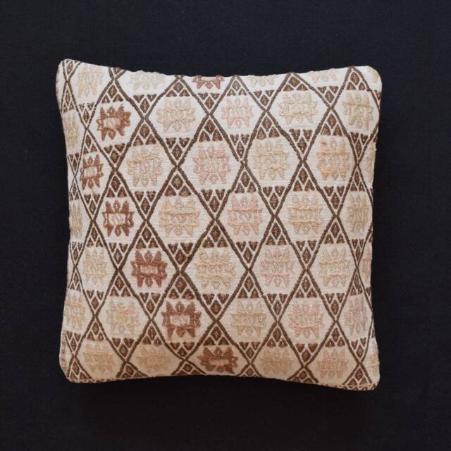 Embroidery Cotton Kilim Pillows Rug Pillow 18x18 Cushion Cuscini Marocchini Case Morocco Floor 45x45 - image 1