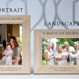 Personalised Christening Photo Frame - thumbnail 2