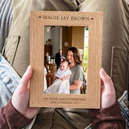 Personalised Christening Photo Frame - thumbnail 4