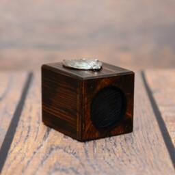 Lhasa Apso - Wooden Candlestick With Dog, Souvenir, Decoration, Limited Edition, Collection - thumbnail 3