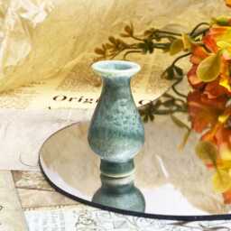 Cute Mini Vase Mommy Pot Desk Decor Gifts For Her, Handmade Tiny Pottery Unique Mom, Miniature Bud Ceramic Gifts - thumbnail 2