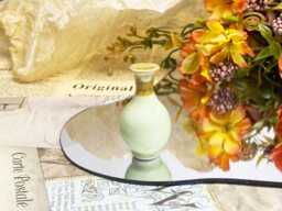 Cute Mini Vase Mommy Pot Desk Decor Gifts For Her, Handmade Tiny Pottery Unique Mom, Miniature Bud Ceramic Gifts - thumbnail 1