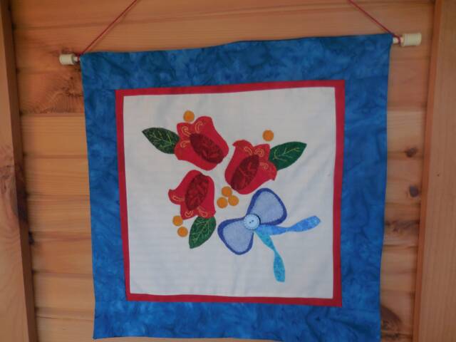 Lillebet's Bouquet Wall Hanging - image 1