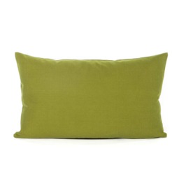 Olive Green Cotton Throw Pillow Cover, Lumbar Cushion, European Sham - thumbnail 3