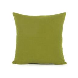 Olive Green Cotton Throw Pillow Cover, Lumbar Cushion, European Sham - thumbnail 2