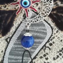 Good Luck Fabric Wall Hanging W Eye Symbol - thumbnail 4