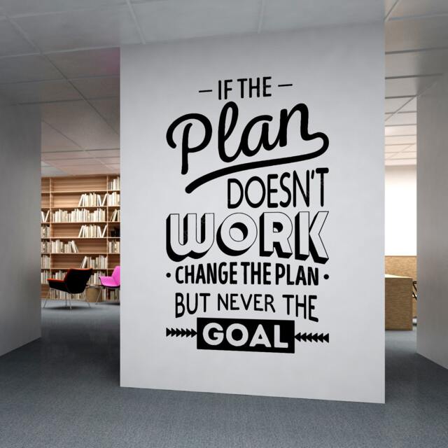 Corporate - Office Supplies Wall Art Decor Typography Decal Sticker Sign Skuitpc - image 1