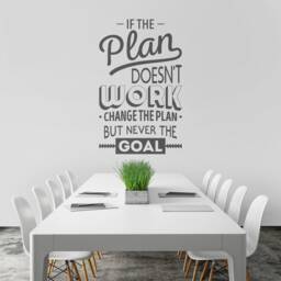 Corporate - Office Supplies Wall Art Decor Typography Decal Sticker Sign Skuitpc - thumbnail 2