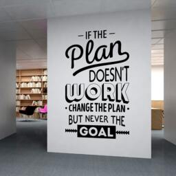 Corporate - Office Supplies Wall Art Decor Typography Decal Sticker Sign Skuitpc - thumbnail 1