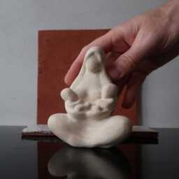 "Ceramic ""Mother With Babies" - thumbnail 4