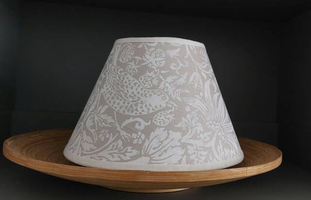 William Morris Strawberry Thief Linen Lampshade - image 1