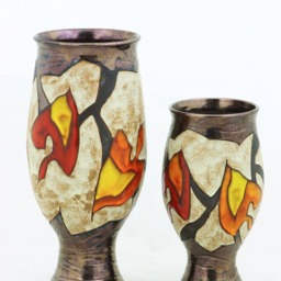 Gift For Mom, Ceramic Vase, Flower Earthenware Pottery Vase , Handmade Wedding Gift, Indoor Home Decor - thumbnail 2