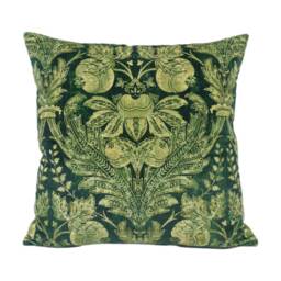 Gp & J Baker - Lapura Velvet Emerald Elegant Indienne Inspired Cushion Cover Handmade Throw Pillow Designer Home D??cor - thumbnail 2
