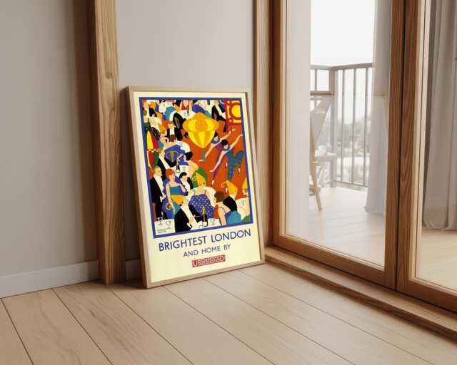 Vintage London Underground Art Print By Horace Taylor - image 1