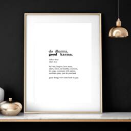 Buddha Wall Art Poster, Buddhist Set Of 3 Framed Wall For Boho Home Decor, Spiritual Yoga Gift, Zen - thumbnail 3