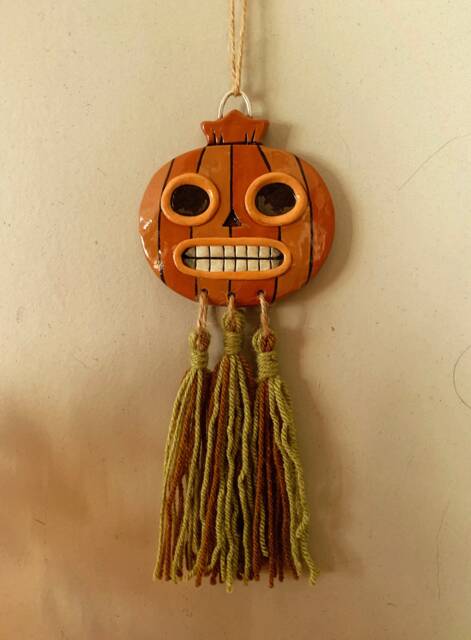 Enoch Pumpkin Wall Hanging - image 1