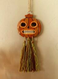 Enoch Pumpkin Wall Hanging