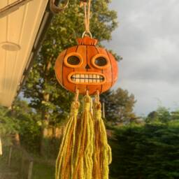 Enoch Pumpkin Wall Hanging - thumbnail 2