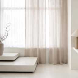 Sheer Linen Curtains, Pinch Pleat Curtains For Living Room, Lightweight Window Treatments - thumbnail 4