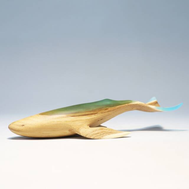 Duo Whale Sculpture - 28 - image 1