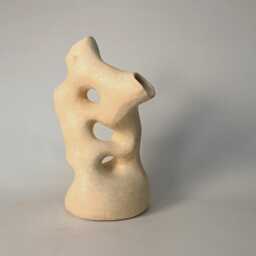 Abstract Female Form Ceramic Vase Sculptural Art Statue. Modern House Design. Crafts Sculpture Decor. Figure Vase - thumbnail 2
