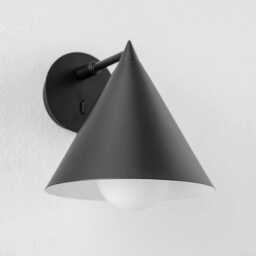 Cor - Modern Cone Sconce Bedside Reading Light With On/Off Switch - thumbnail 3