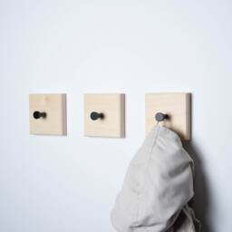 Coat Rail // Different Variants Simply Made Of Solid Wood Handmade - thumbnail 1