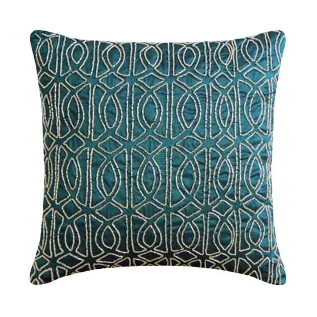 "Designer Trellis, Lattice Couch Cushion Cover 16""x16" - image 1