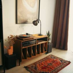 "Retro Record Player Stand " - thumbnail 3