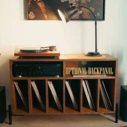 "Retro Record Player Stand " - thumbnail 4