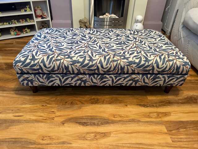 Hand Made Footstool - image 1