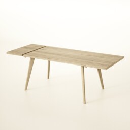 Extendable Solid Oak Dining Table - Handcrafted & Customisable Oakwell Collection - thumbnail 2