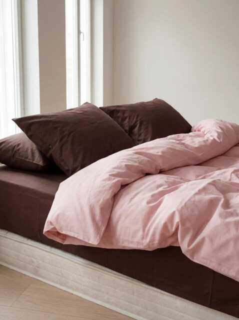 Cotton 2 Toned Duvet Cover. Twin, Full, Queen, King, Custom Size - image 1