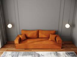 Minimalist Floor Sofa - Customizable Meditation Cushion With Washable Cover - thumbnail 1